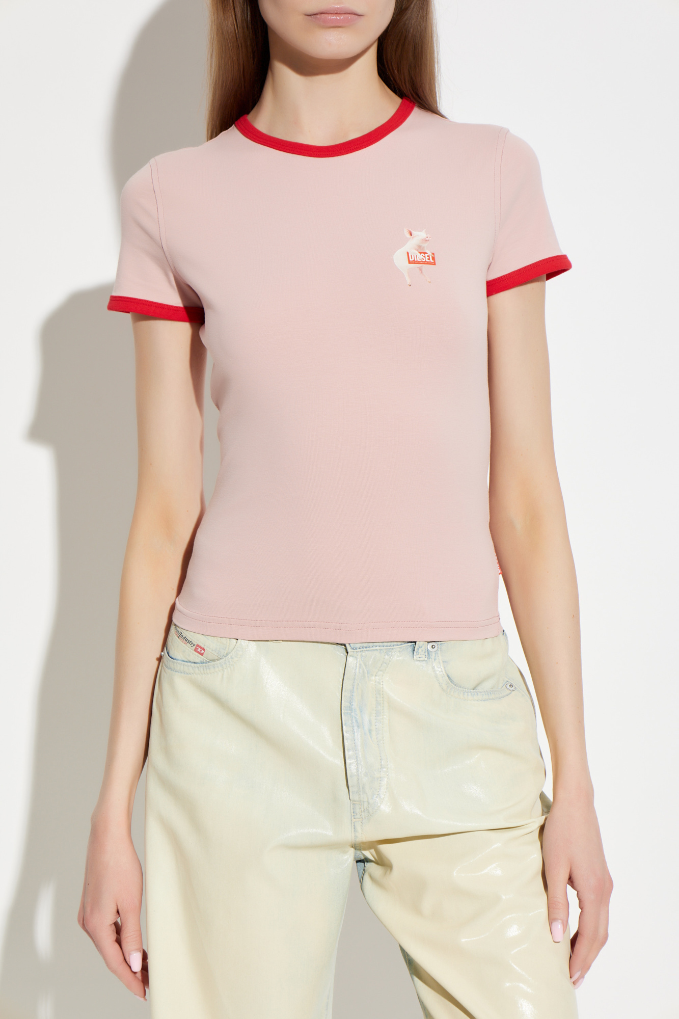 Diesel T-shirt 'T-UNCUTIES-LONG-S12' | Women's | Vitkac